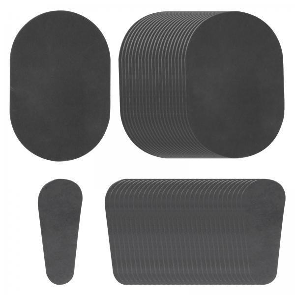 3X 80Pcs Exfoliator Pads Replacement Smooth Legs Arm Painless Away Hair Remover
