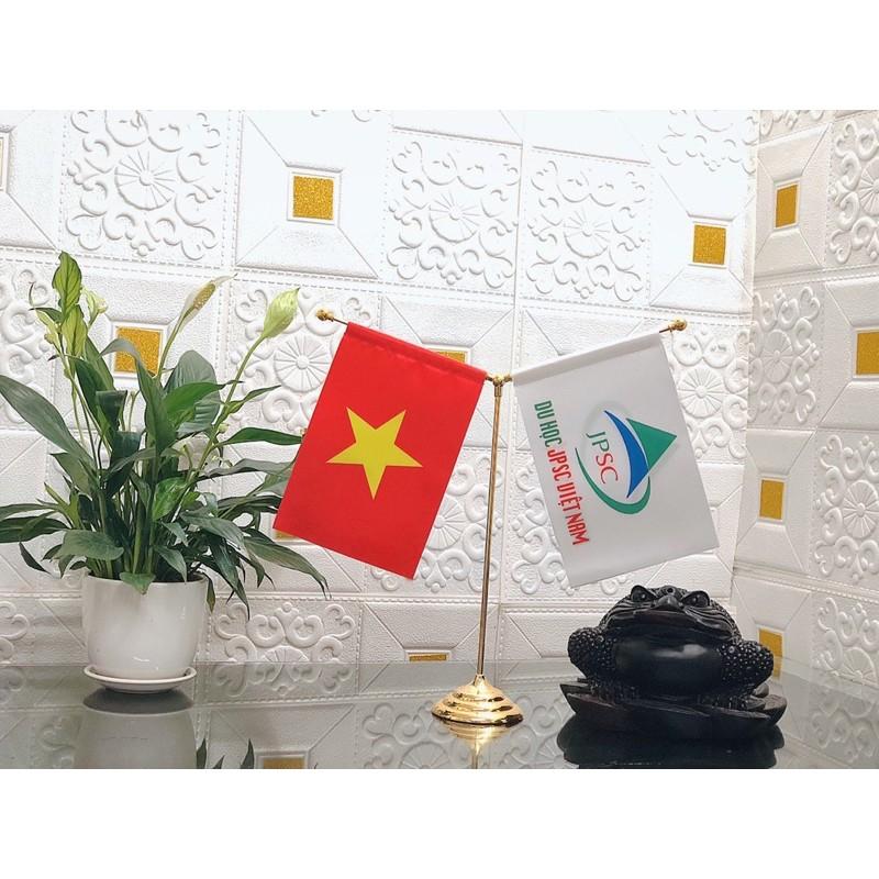Cờ để bàn in logo công ty