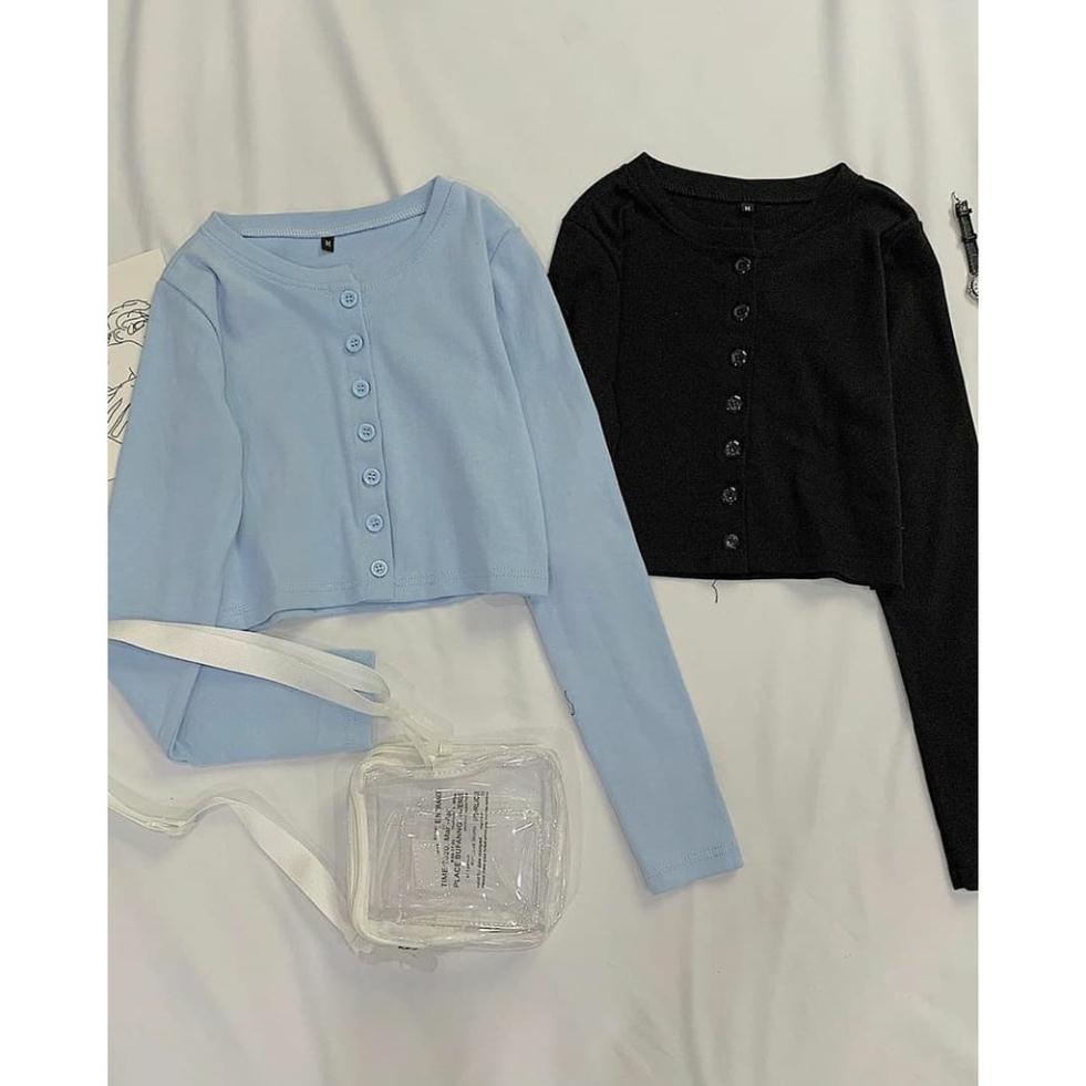 Áo Croptop YAN Tay Dài Nữ
