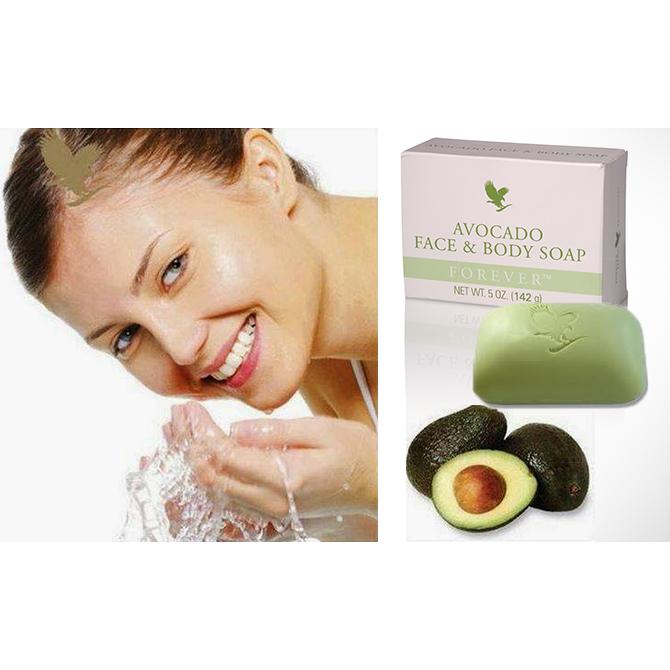 Combo 2 bánh Xà phòng rửa mặt và cơ thể Avocado Face and Body Soap (#284)- 142gr/cục