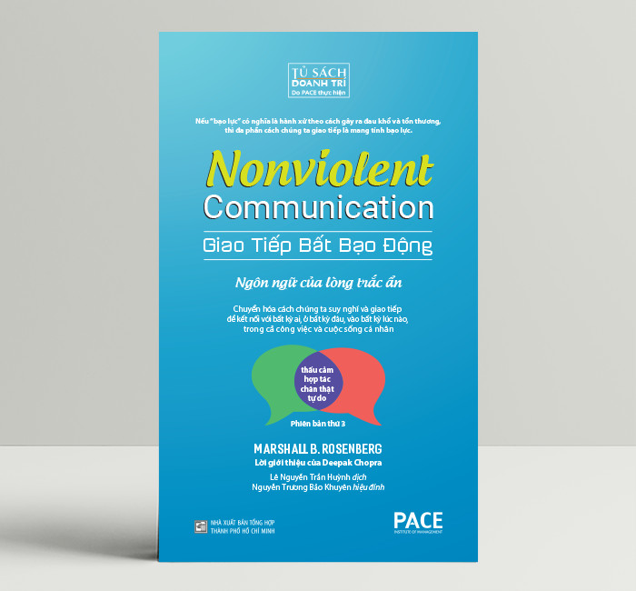 Sách PACE Books - Giao tiếp bất bạo động (Nonviolent Communication) - Marshall B. Rosenberg, Ph.D