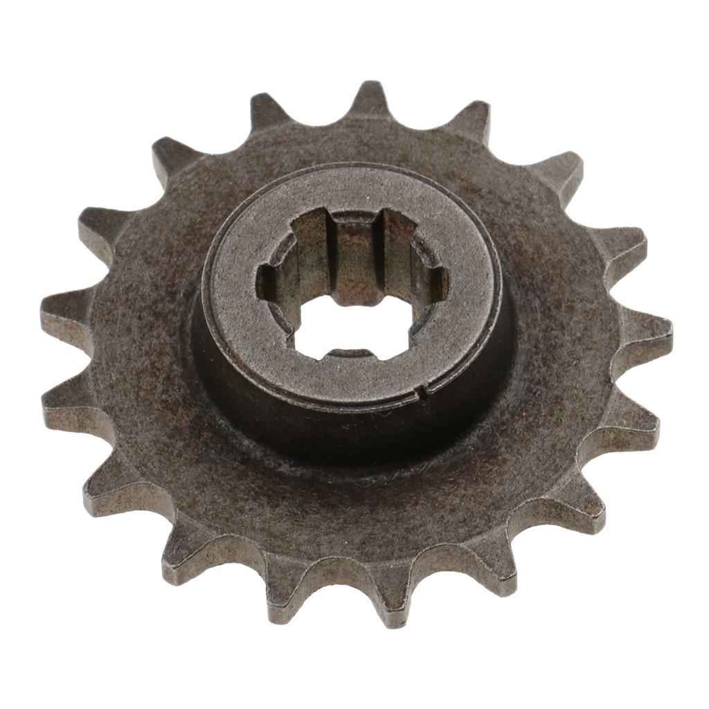 2X 17T 17  Front Chain Engine Sprocket for 49cc Engine Pocket Dirt Bike