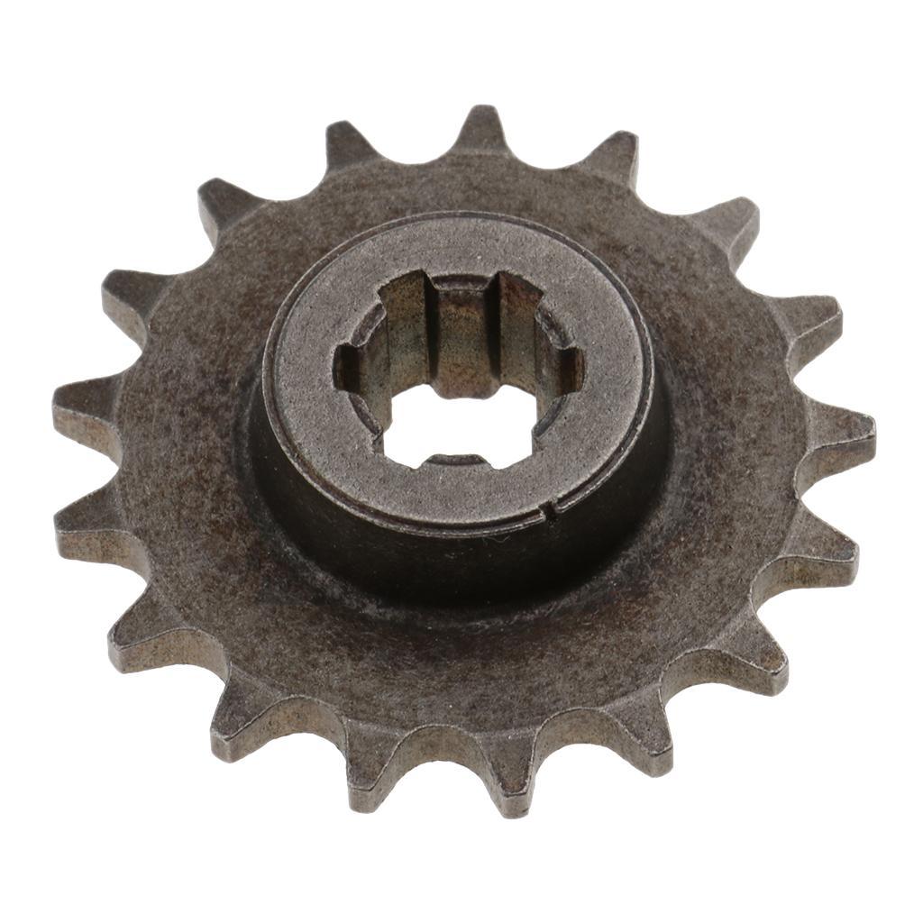 2 Pieces 11t 17t Front Sprocket Motorized Sprocket for 49cc Motor Mini