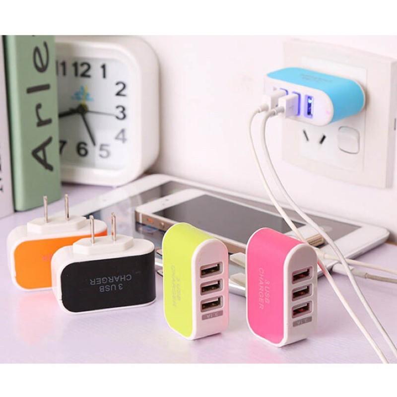 CỤC SẠC 3 CỔNG USB TIỆN ÍCH