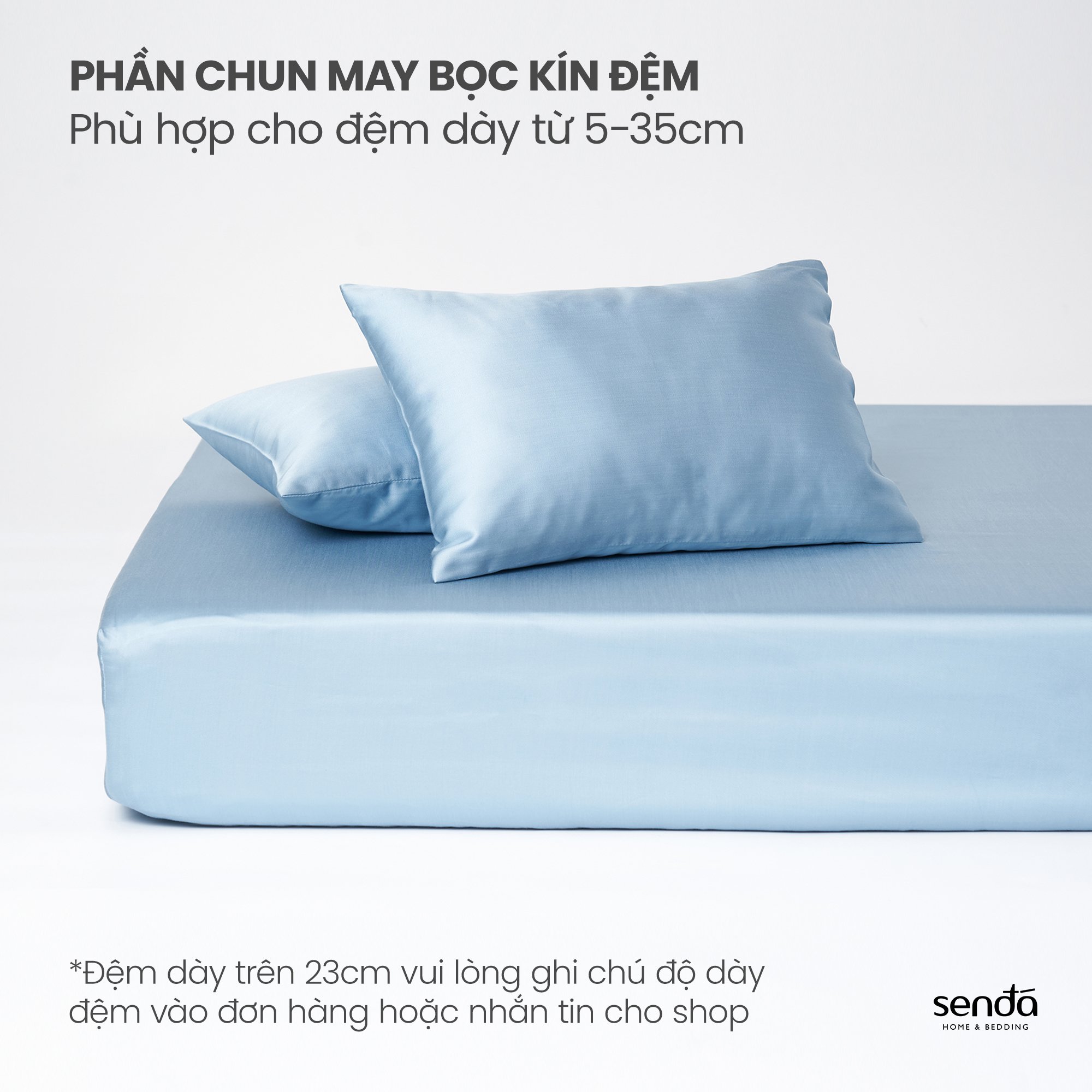 Ga giường Lụa Tencel 1m Sen Đá Home Bedding cao cấp trơn màu, drap bo chun trải nệm, ra lẻ bọc đệm 1mx2m