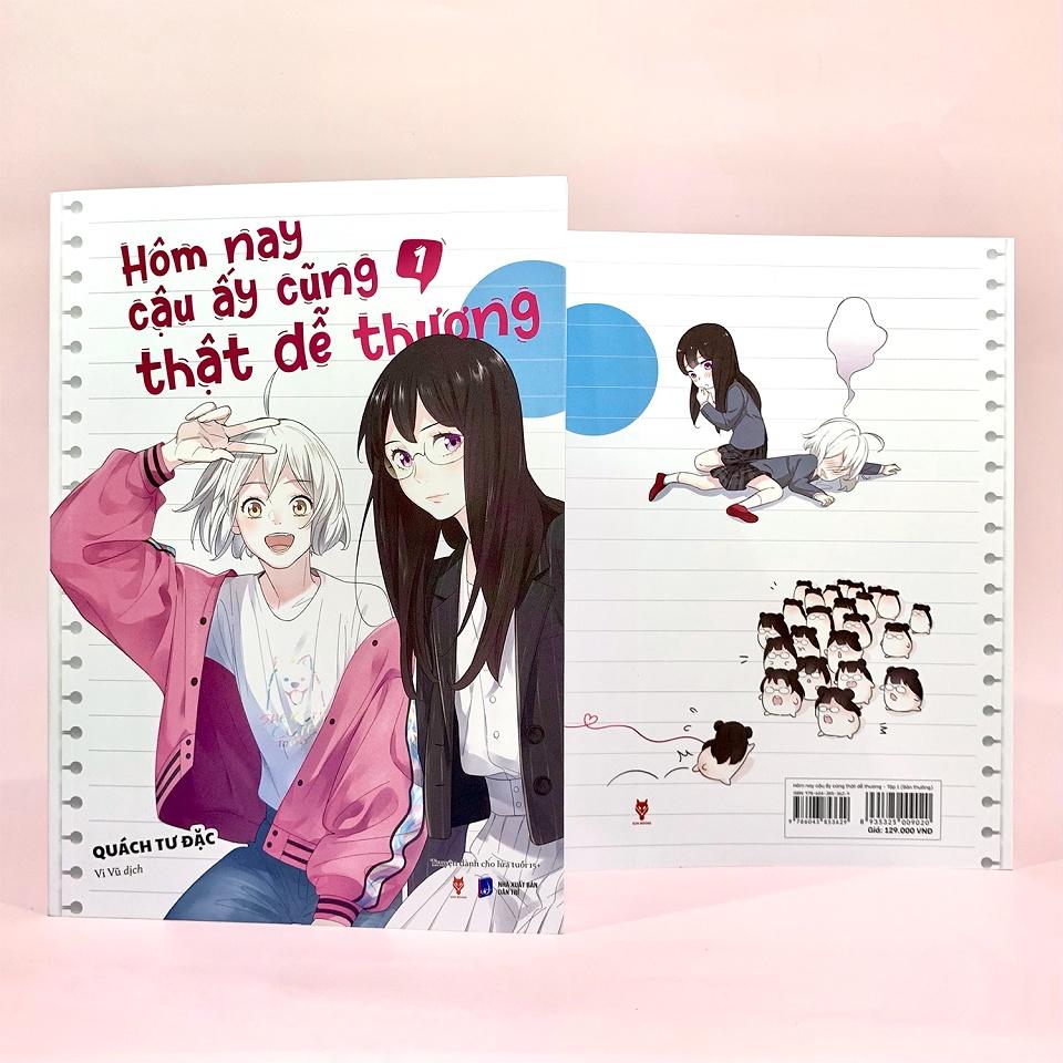 Sách Hôm Nay Cậu Ấy Cũng Thật Dễ Thương (Tập 1) - Skybooks - BẢN QUYỀN - Bản thường