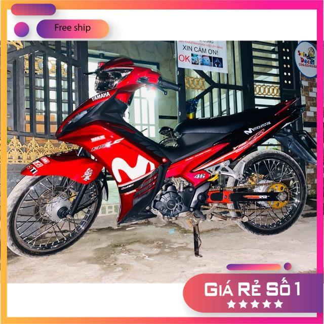 Tem rời dành cho xe Exicter 150 Movistar dán xe đỏ cao cấp