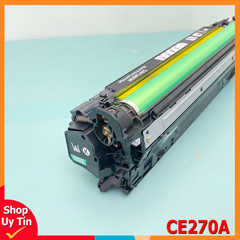 Hôp mực màu Đen CE270A - Dùng cho máy in Lazer màu HP Color 5520/ 5525 | Canon LP 9100/ Canon LBP 9500/ Canon LBP 9600