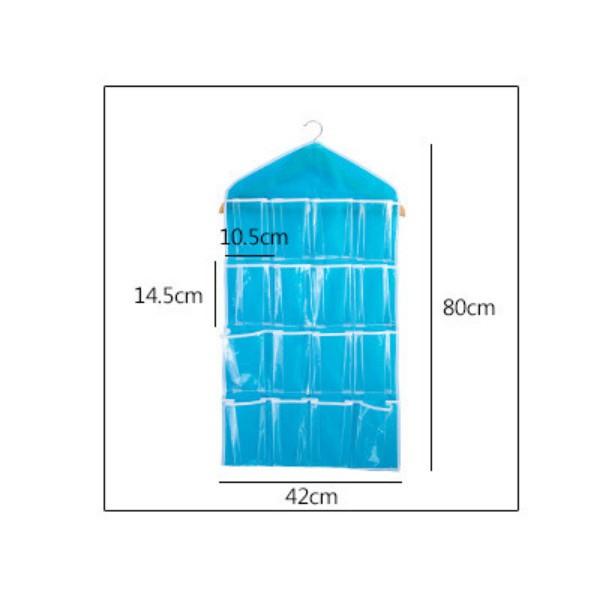 Túi treo đựng phụ kiện 16 ngăn tiện dụng