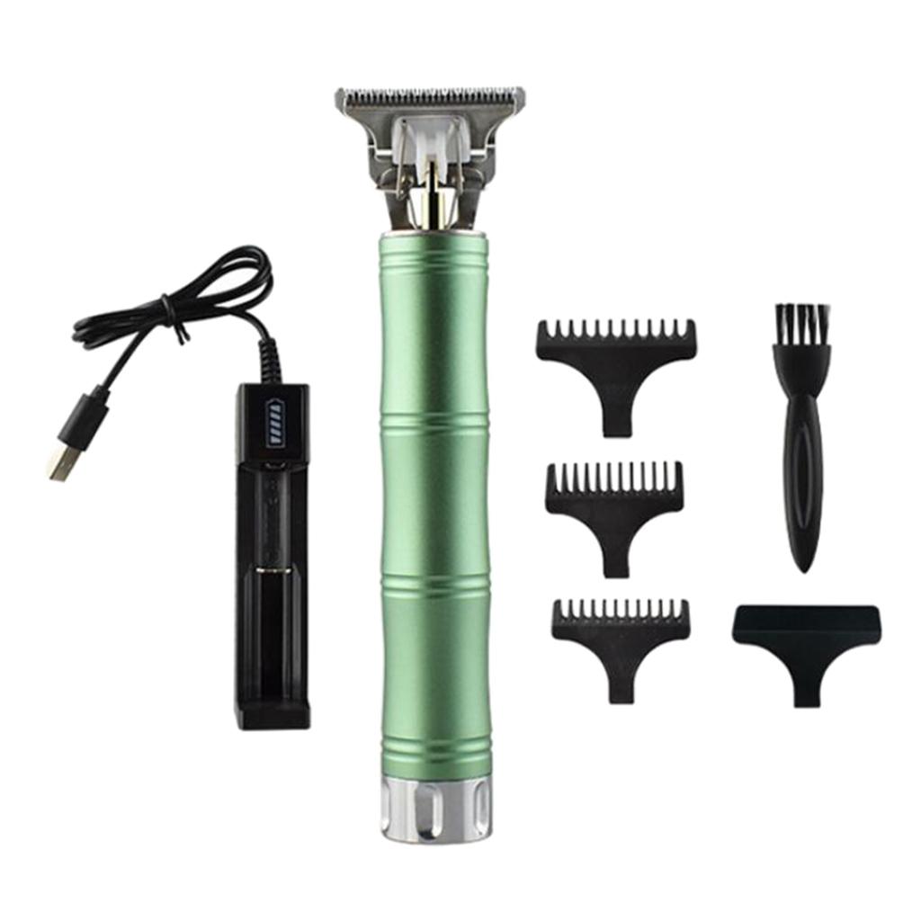 Electric Trimmer Cordless Boys Men's Hair Clipper with Charger Cape Kit Home