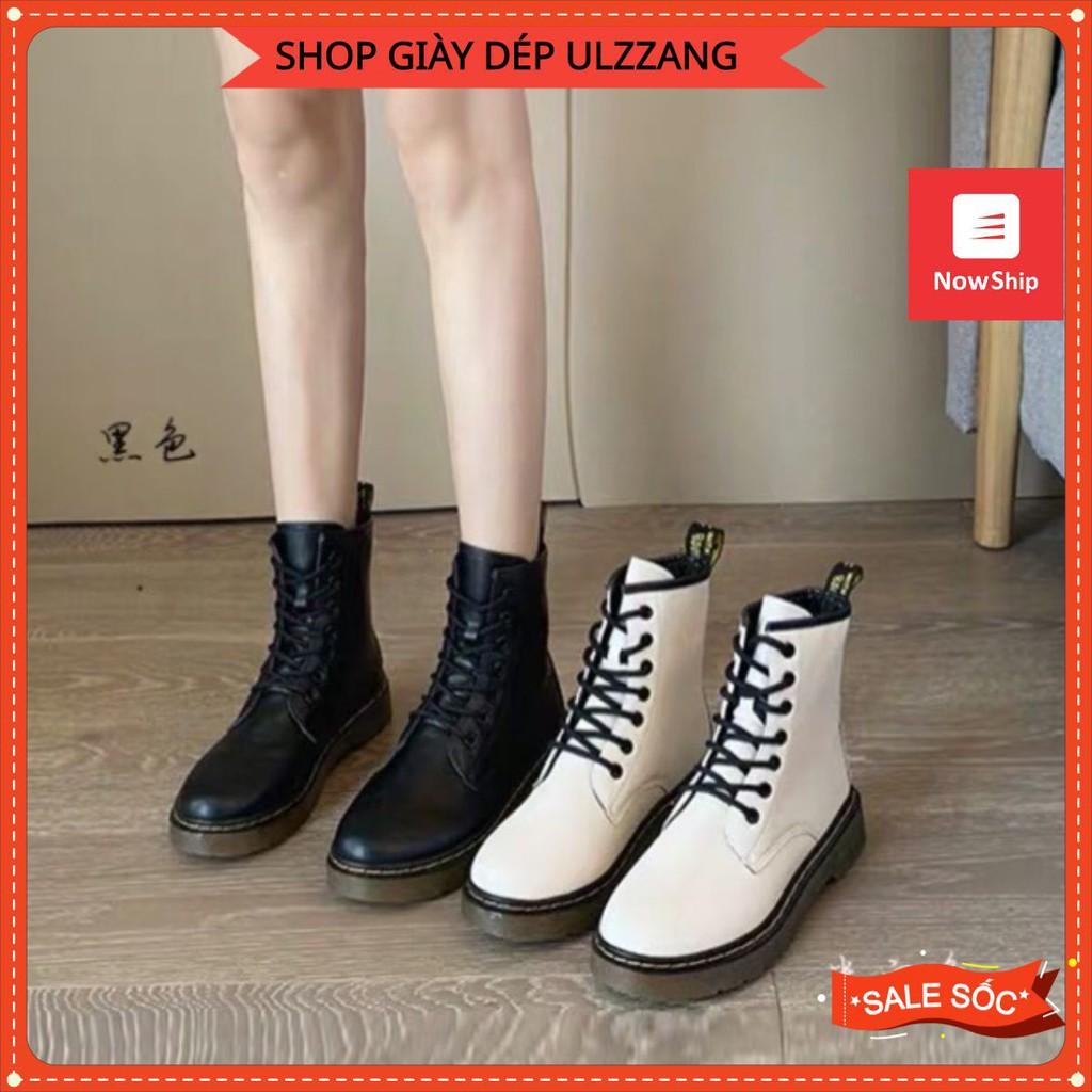 Giày ulzzang dáng Martins cao cổ đế trong ( có ảnh thật cuối)