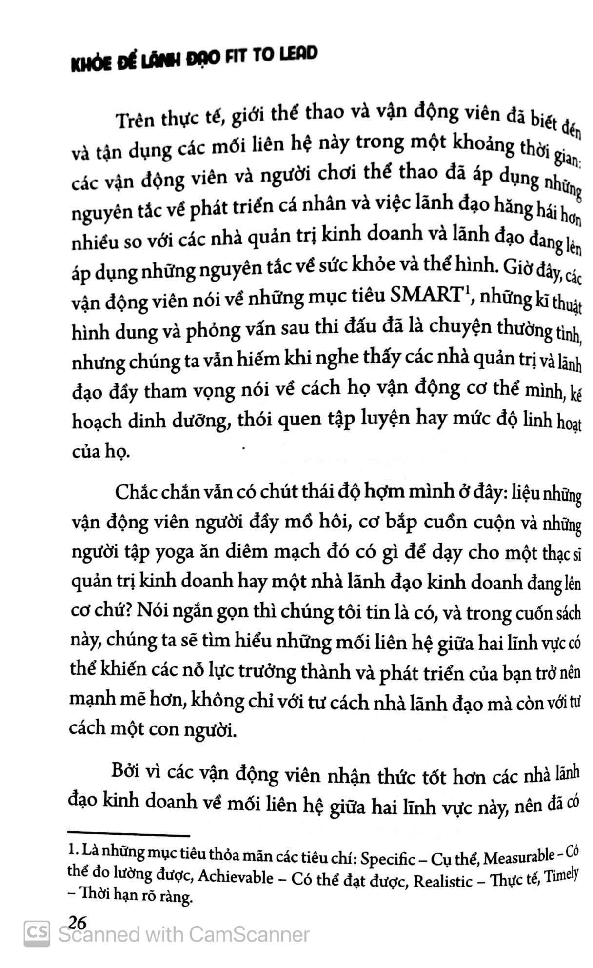 Khỏe Để Lãnh Đạo - Biến Đổi Khả Năng Lãnh Đạo Thông Qua 5 Trụ Cột Hiệu Suất