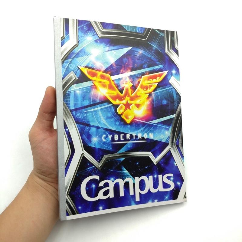 Vở Campus CYBERTRON 200 trang dòng kẻ ngang có chấm - Mua 4 tặng 1 cùng loại