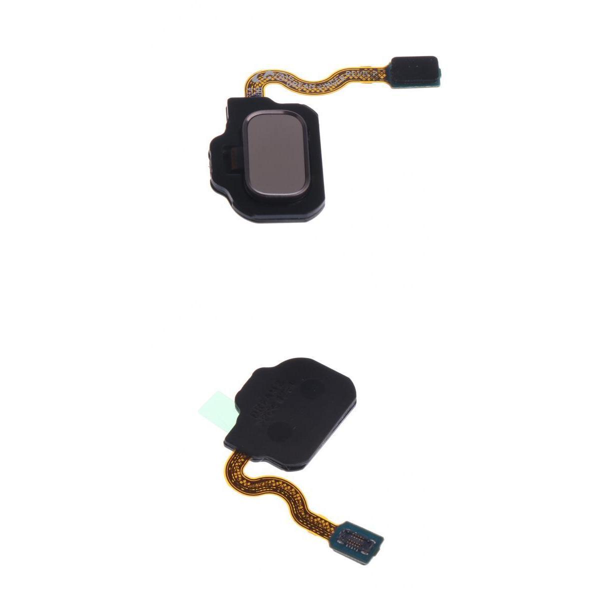 For Samsung Galaxy S8/S8+ Touch ID Sensor Home Button + Flex Cable Replacement  Purple+Gold