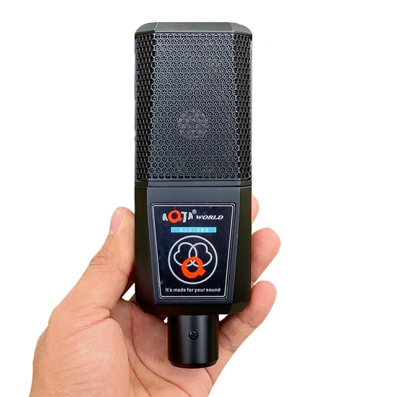 Micro ALC - 280 thu âm, hát karaoke, livetream mọi lúc mọi nơi - âm thanh chuyên nghiệp - vượt mong đợi