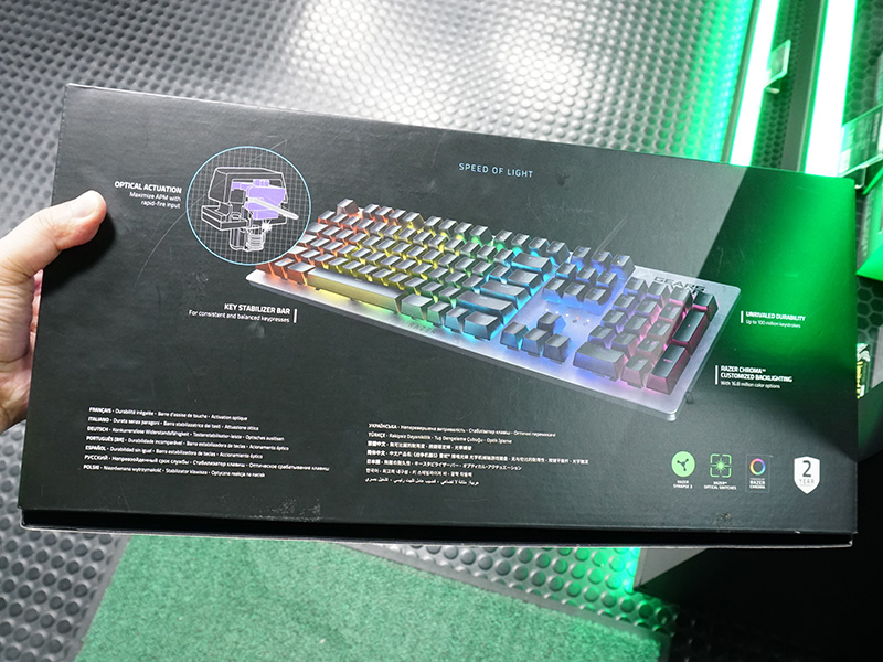 Bàn phím Razer Huntsman Gears 5 Edition_Hàng chính hãng