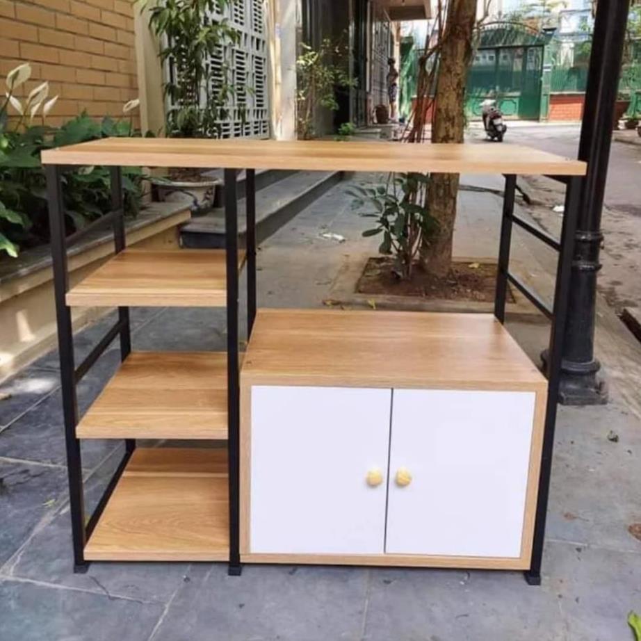 Kệ Lò Vi Sóng Kệ Lò Nướng Kệ Để Đồ Nhà Bếp Đa Năng