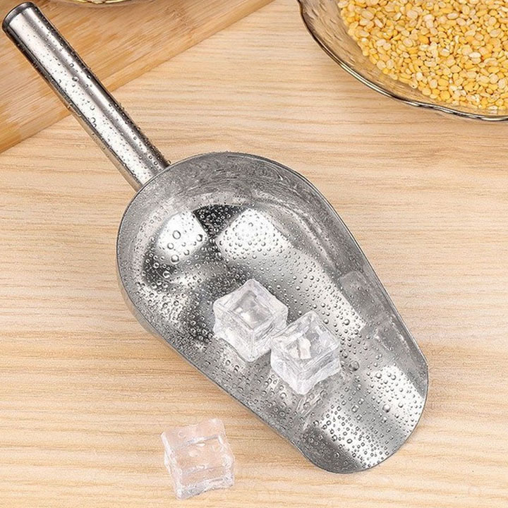 Dụng Cụ Xúc Đá - Xẻng Xúc Đá Inox Không Gỉ VOLCANO