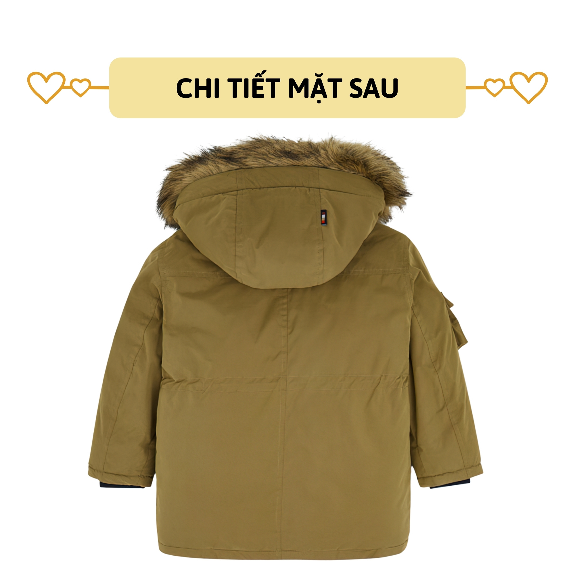 Áo khoác parka bé trai 27kids áo ấm mùa đông nam cho trẻ 2-9 tuổi BLCO4