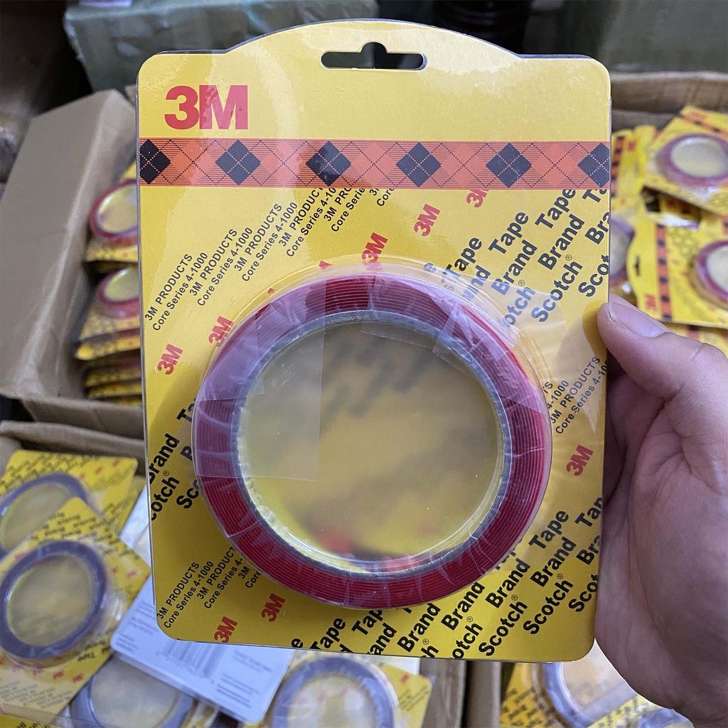 Băng dính 2 mặt chuyên dụng cho ô tô xe hơi, băng keo dán cường lực siêu dính nhiều kích cỡ nhựa xe