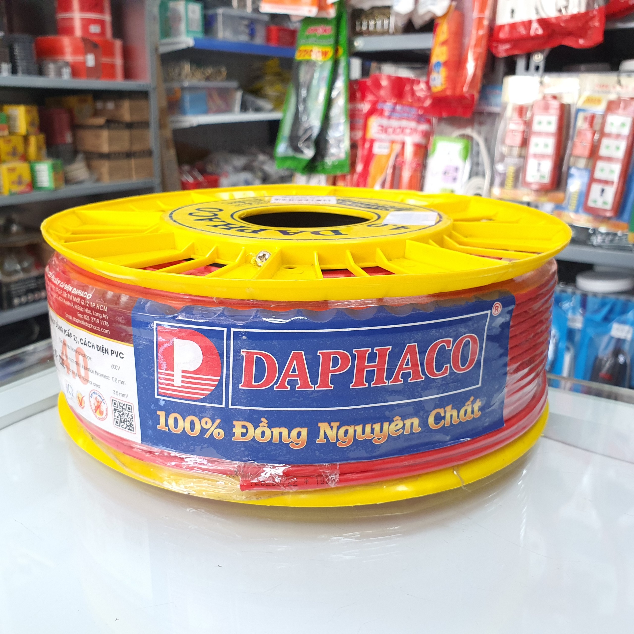 Dây điện Daphaco CV 1.0, CV 2.0, CV 3.5 Cáp điện lực hạ thế