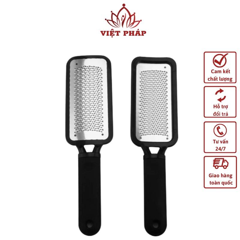 Chà gót chân bằng inox giảm da chết