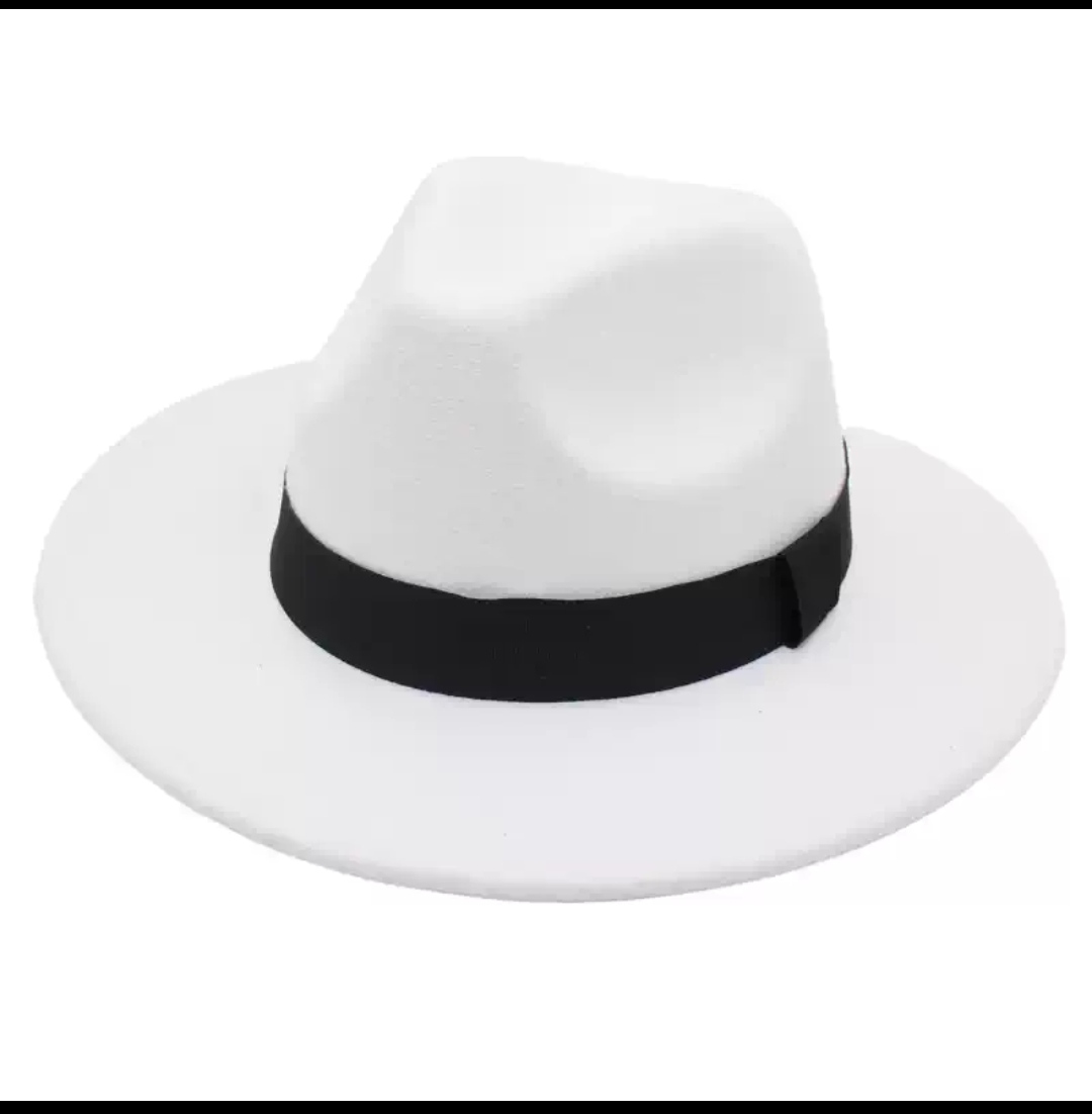 Nón mũ phớt cao bồi Fedora nam nữ phối đai đen vành rộng 7cm chất liệu nỉ.  Nón mũ phớt cao bồi Fedora dành cho cả nam và nữ. Thiết kế với đai đen và vành  rộng 7cm, tạo nên phong cách thời trangddona25070101