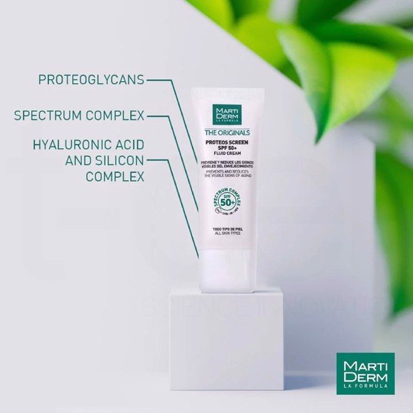 KEM CHỐNG NẮNG MARTIDERM THE ORIGINALS PROTEOS SCREEN SPF 50+ FLUID CREAM