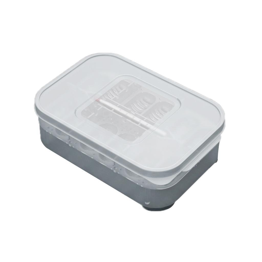 2Pcs Reptile Brooder Breeding Box Case Incubator for Lizard Snake Reptiles