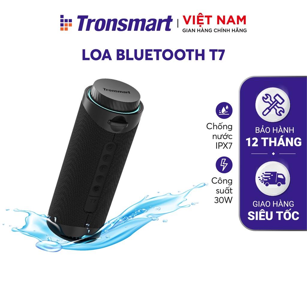 Loa Bluetooth Tronsmart T7 Công suất 30W Âm thanh siêu trâm 12h Playtime - Hàng chính hãng - Bảo hành 12 tháng