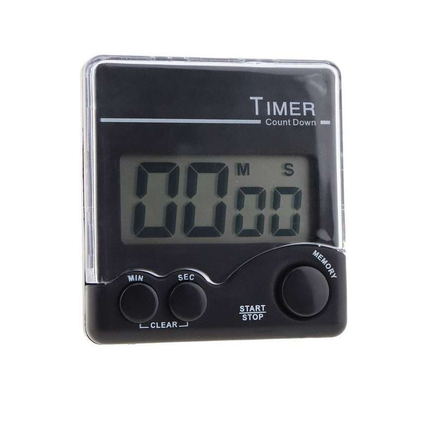 ĐỒNG HỒ BẤM GIỜ TIMER ĐEN