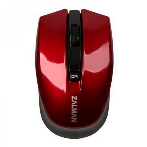 CHUỘT KHÔNG DÂY Zalman M520W Red – Wireless Optical Mouse_ HÀNG CHÍNH HÃNG