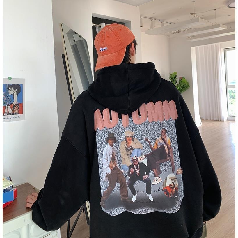 Áo nỉ HOODIES nam nữ form rộng phong cách đường phố thời trang thu đông