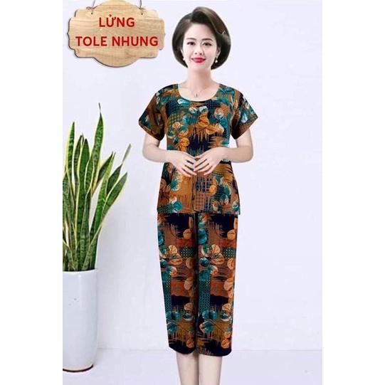 ĐỒ BỘ LỬNG TOLE NHUNG BIGSIZE 40-70kg