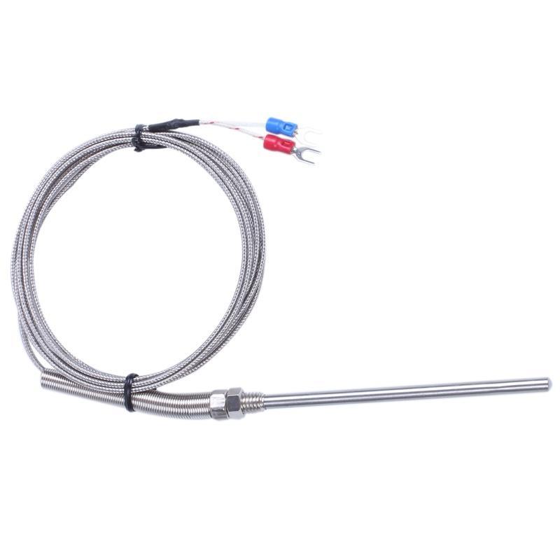 Dây Cảm Biến Cặp Nhiệt Loại K 0-800 Độ Dài 2M 6.5Ft Chất Lượng Cao
