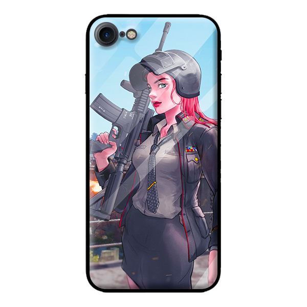Ốp kính cường lực cho iPhone 8 mẫu GAME PUP 2 - Hàng chính hãng
