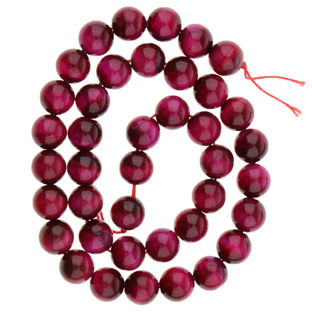 1 Strand Natural Stone Rose Eye Agate Loose Beads Lot Craft 4mm