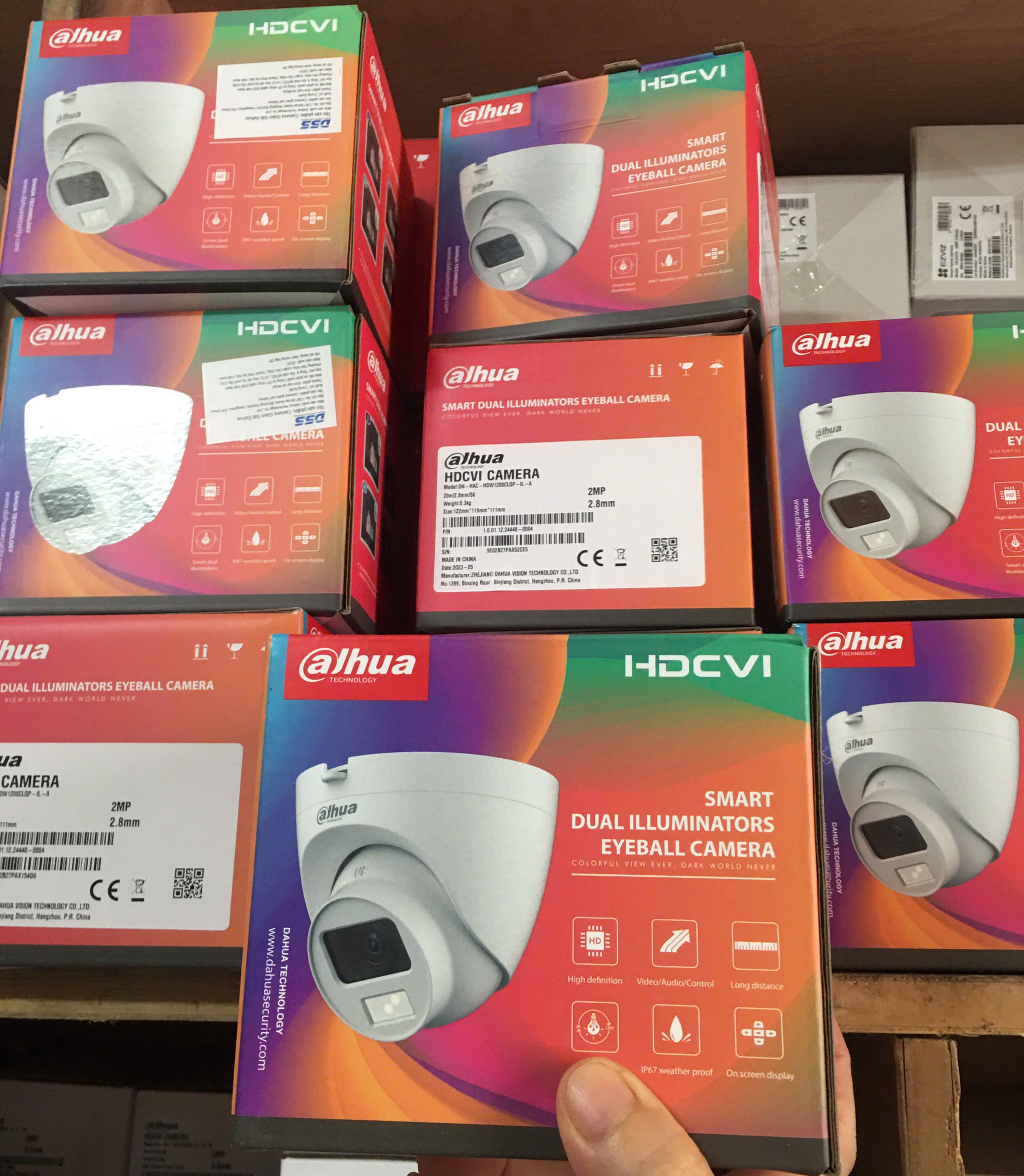 CAMERA Dahua dòng LITE 2MP HAC-HDW1200EMP-A-S4 - Hàng Chính Hãng