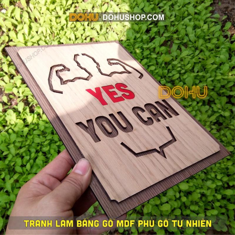 Tranh Gỗ Tạo Động Lực Mã DOHU219 Mang Phong cách Vintage Giá Tại Xưởng Siêu Rẻ
