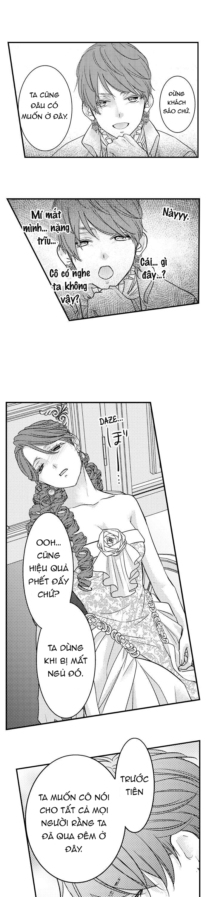 chuyển sinh vào thế giới khác ~ nếu muốn trở thành nữ hoàng hãy tìm cách để được hoàng đế sủng ái vào ban đêm chapter 15.1 3