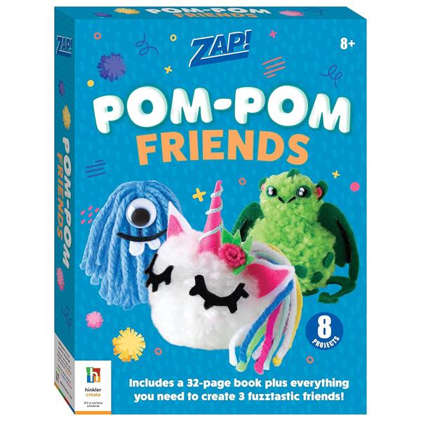 Sách ngoại văn: Zap! Pom-Pom Friends Kit