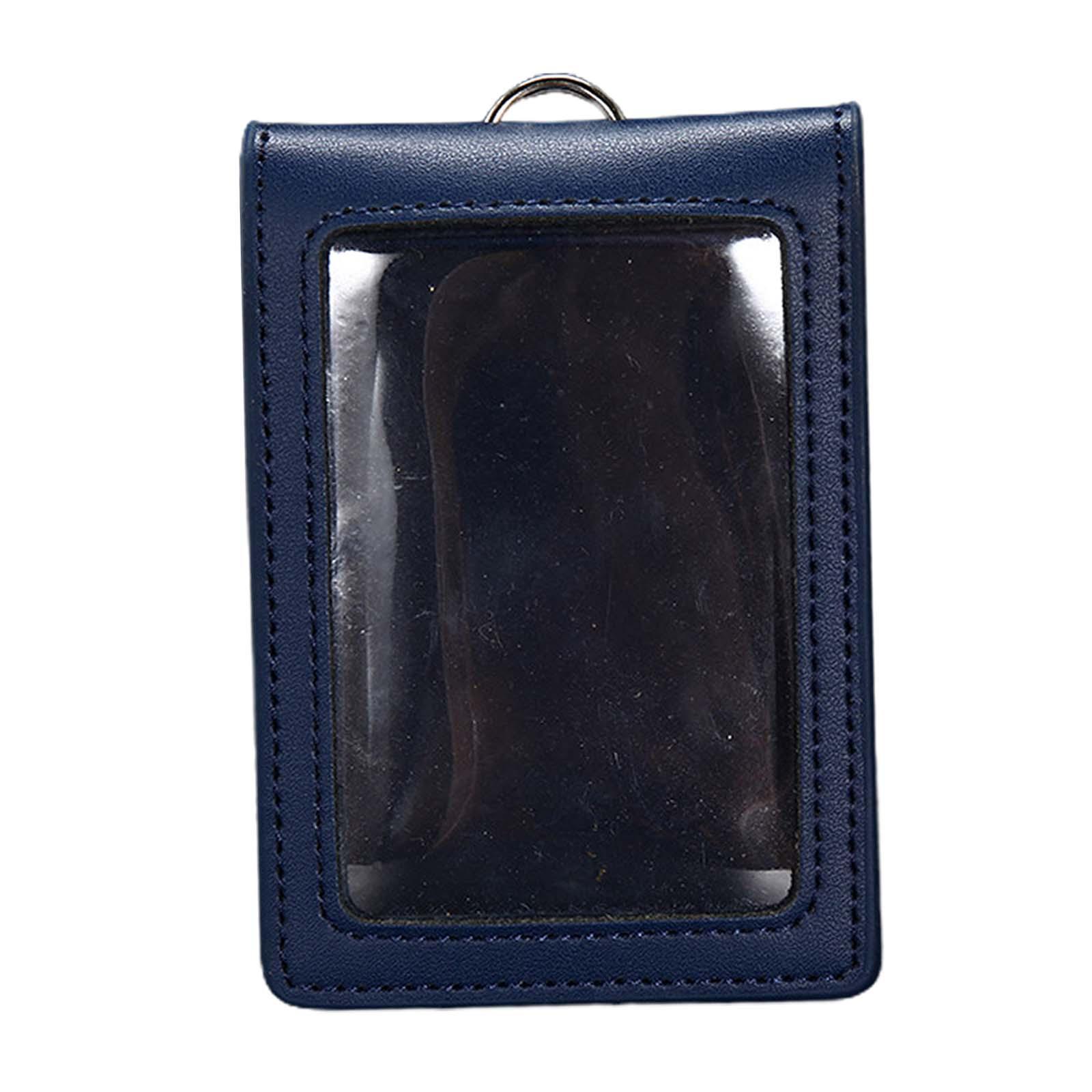 Badge Holder Men Card Sleeve for Office Cards Driver’S Licenses