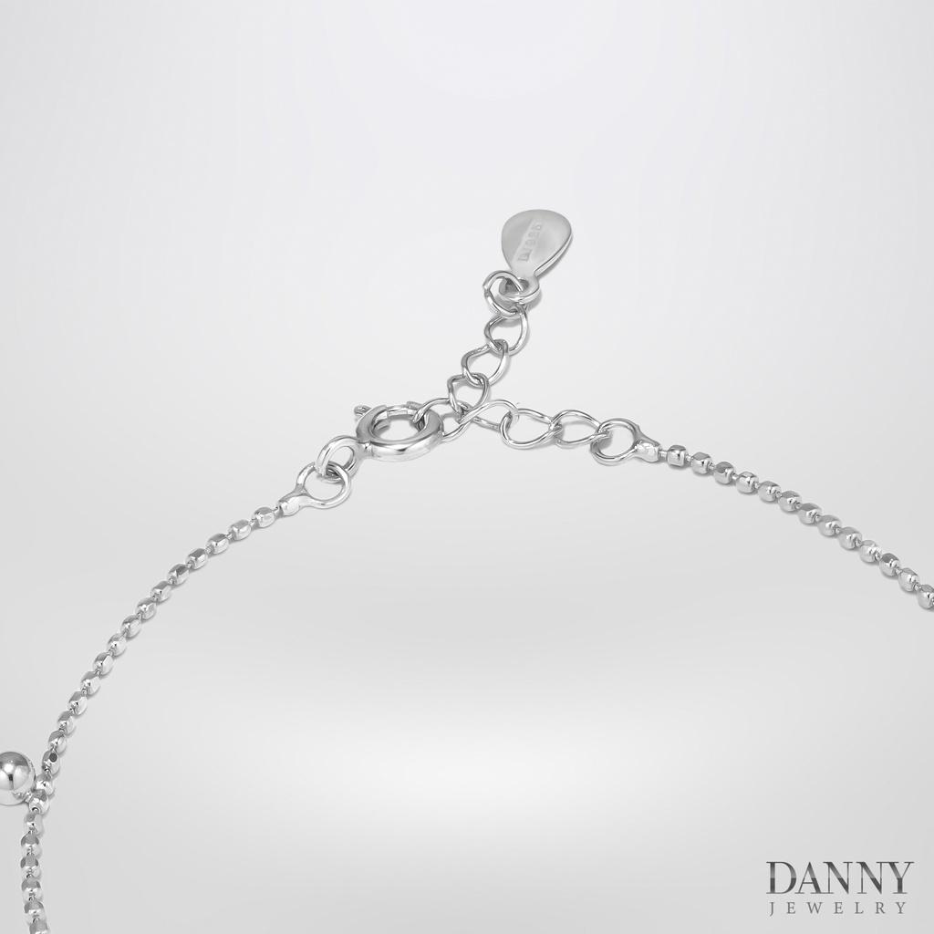 Lắc Tay Danny Jewelry Bạc 925 Xi Rhodium Phụ Kiện Bi LACY450