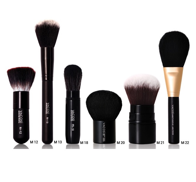 Cọ tán phấn phủ cáo cấp Vacosi collection Pro-makeup M-22