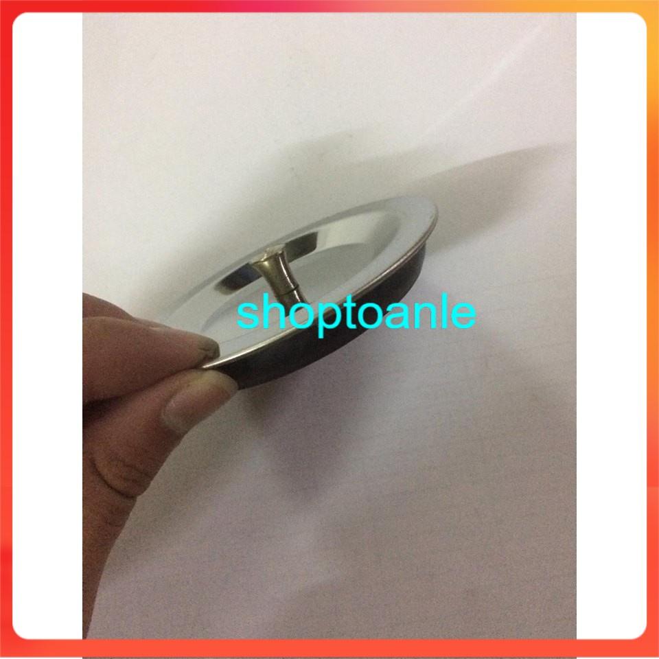 Nắp chậu rửa bát Inox đường kính khoảng 9 - 10cm