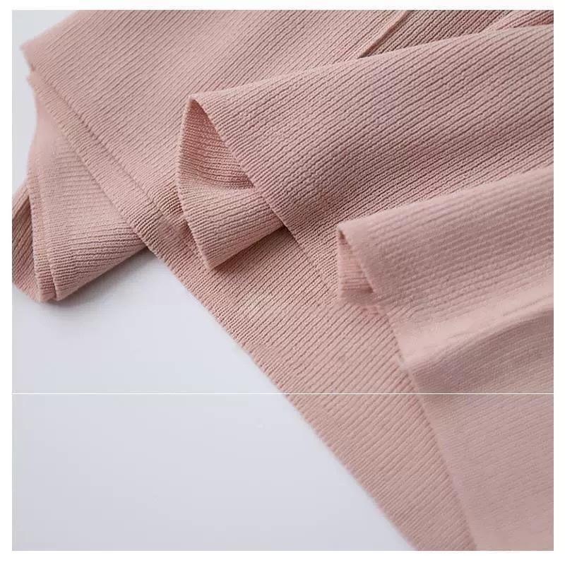 MS565 Áo ba lỗ nữ mùa hè dệt kim đính cúc