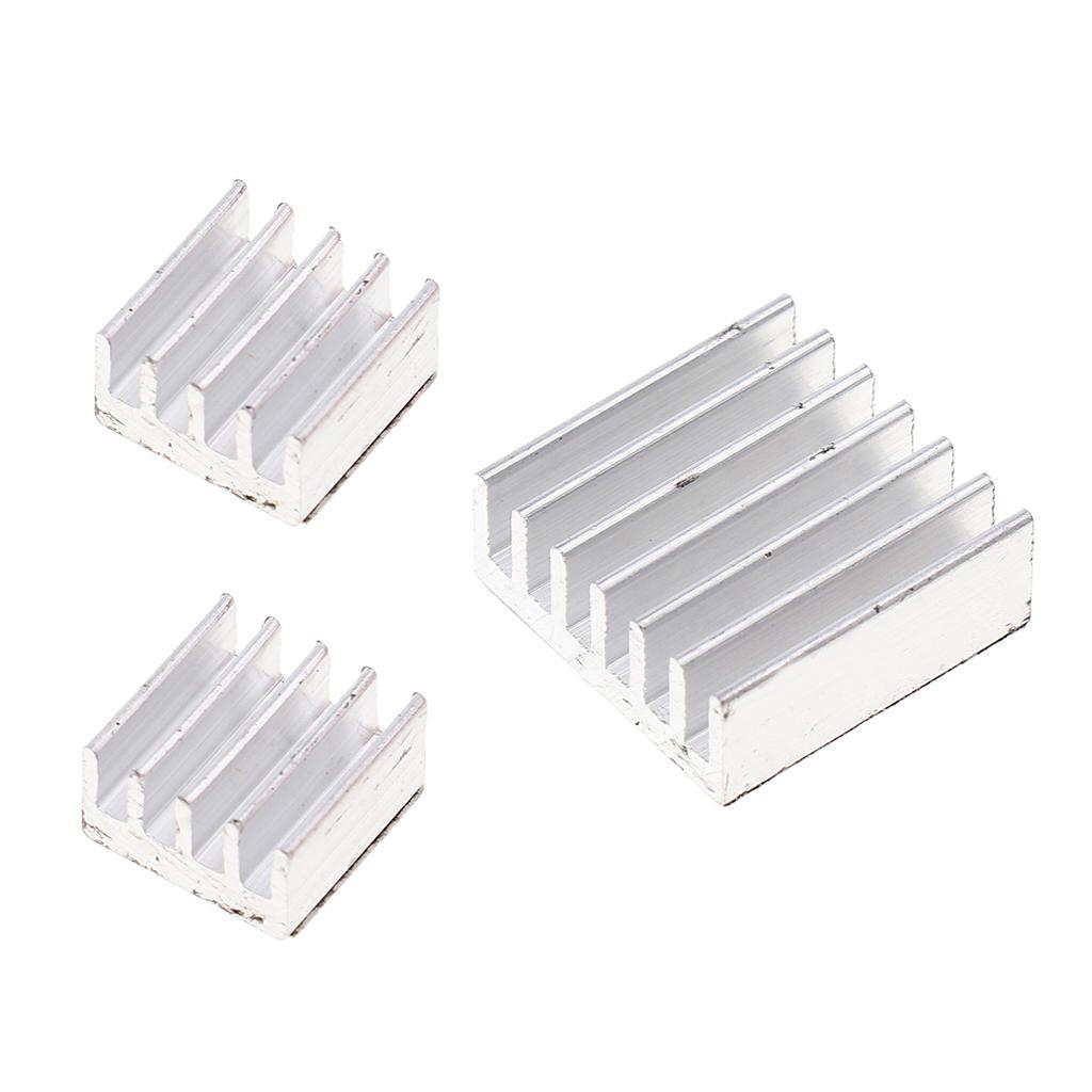 3PCS  Set Aluminum  Cooling with Adhesive  for  Pi