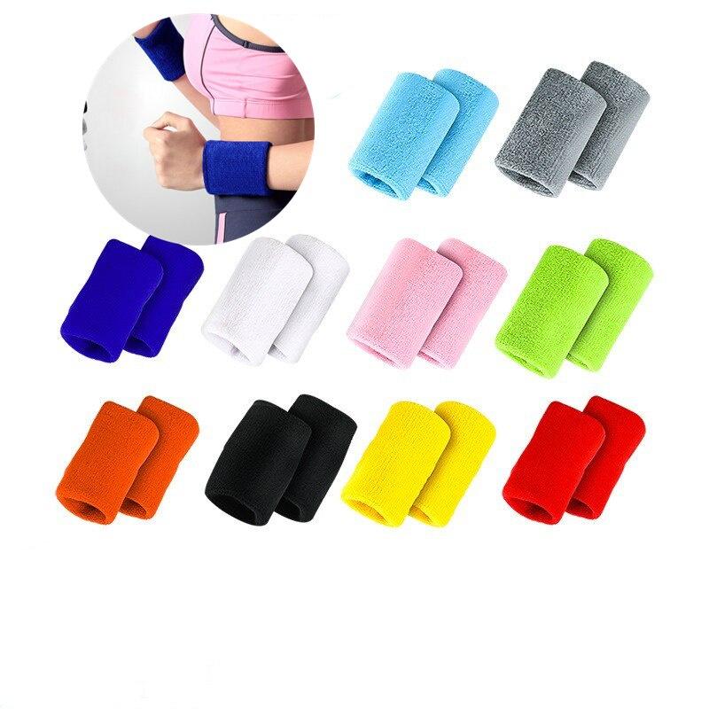 2020 1PCS Sport Wristband Brace Wrap Bandage Gym Strap Running Sport Safety Wrist Support Padel Pulseira Badminton Wrist Band
