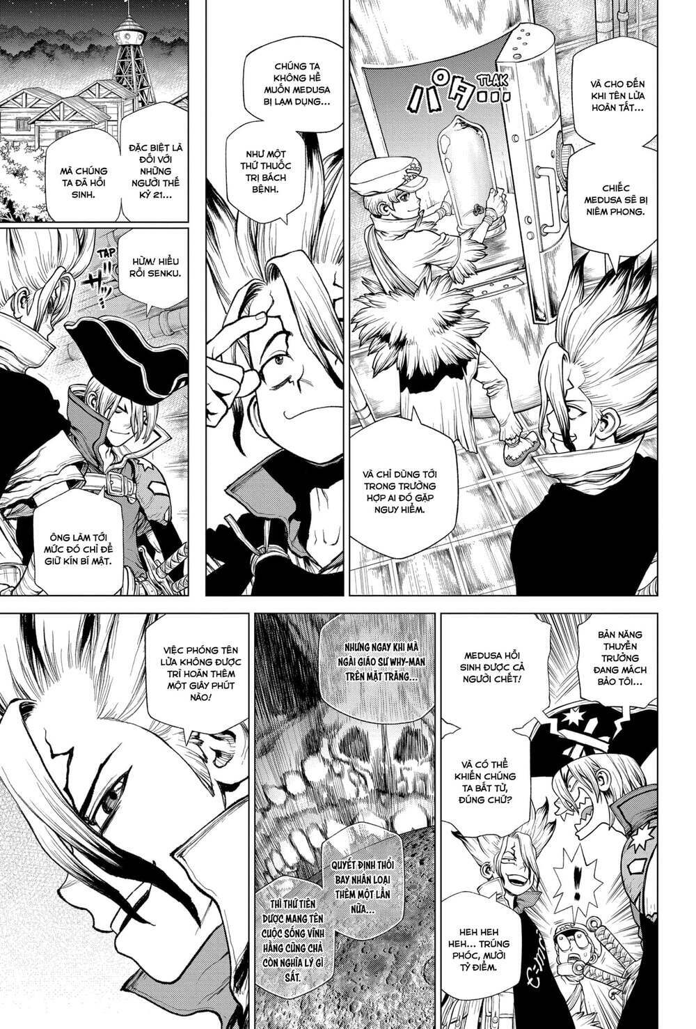 dr.stone - hồi sinh thế giới chapter 210 11