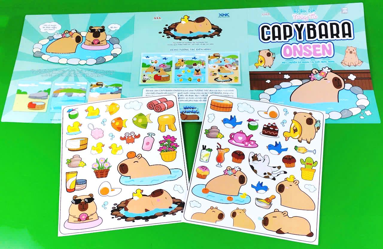 Trò Chơi Bóc Dán Tương Tác Capybara ONSEN - Liên Hiệp Thành BUDTTCPBR.OS